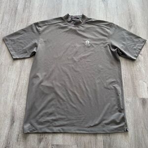 Tiger Woods Collection Nike Fit dry Poipu Bay Hawaii Golf Shirt Size XL Gray